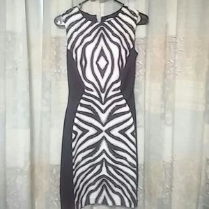 Bisiu bisou geo print dress